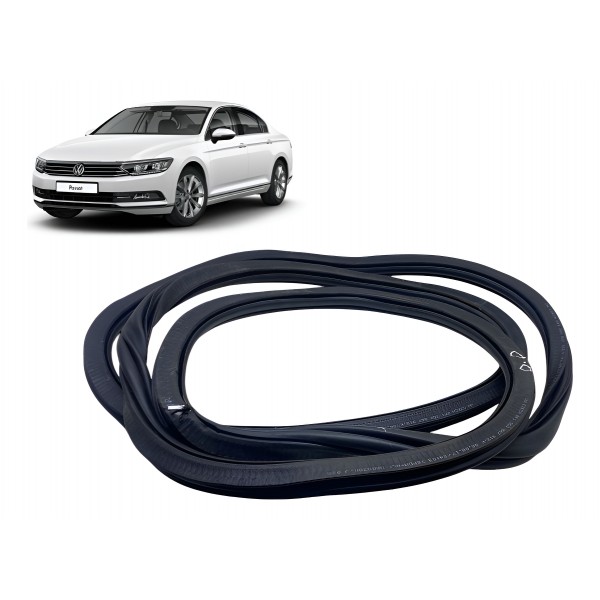 Borracha De Porta ( Diant Dir ) - Volkswagen Passat Tsi 2018 Preto