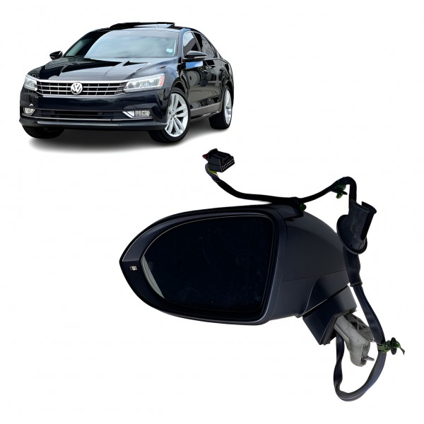 Espelho Retrovisor ( Dianteiro Esquerdo ) - Volks Passat 18