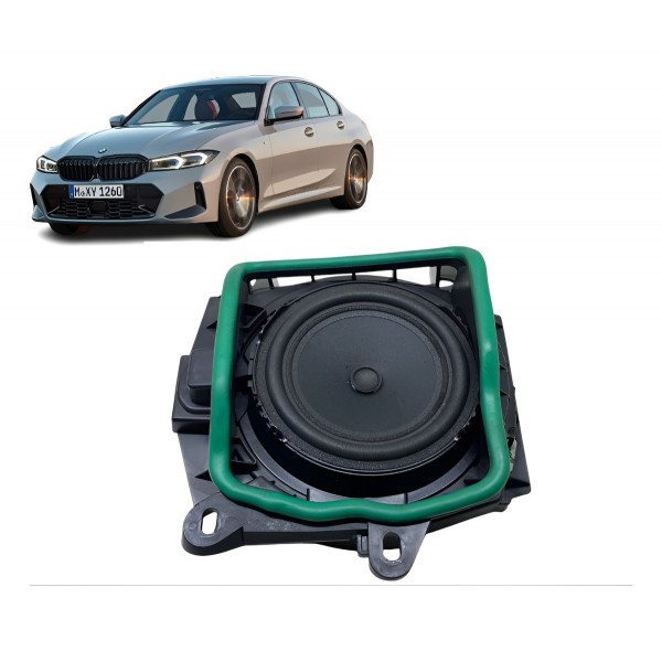 Alto Falante Sub-woofer - Bmw 320i 2022 Preto Preto