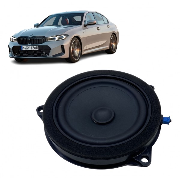 Alto Falante De Porta - Bmw 320i 2022 Preto Preto