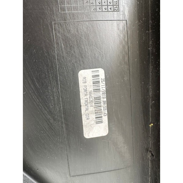 Forro Porta Dianteira Direita Peugeot 208 2017 9801345277