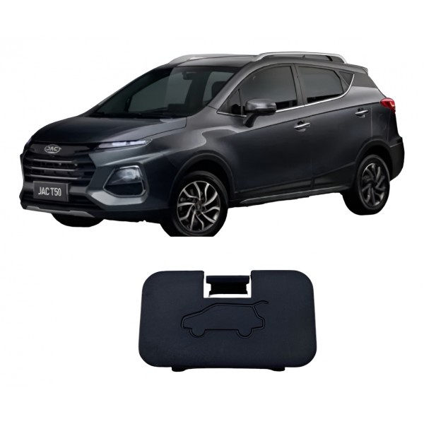 Tampa Abertura Porta-malas - Jac T50 2022 Preto Preto