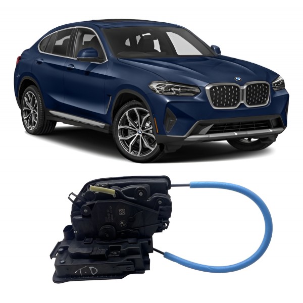 Fechadura Elétrica ( Traseira Direita ) - Bmw X4 30i M 2022