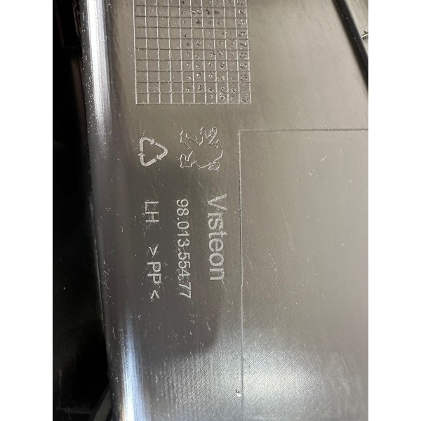 Forro Porta Traseira Esquerda Peugeot 208 2017 9801355477