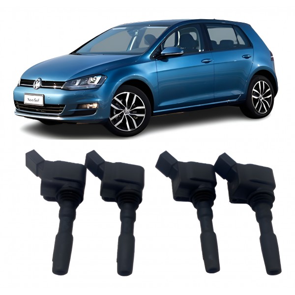 Bobina De Ignição - Golf Highline 1.4 Tsi 140cv. 2014