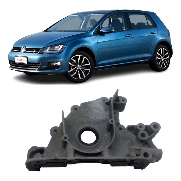 Flange Retentor Virabrequim - Golf Highline 1.4 Tsi 2014