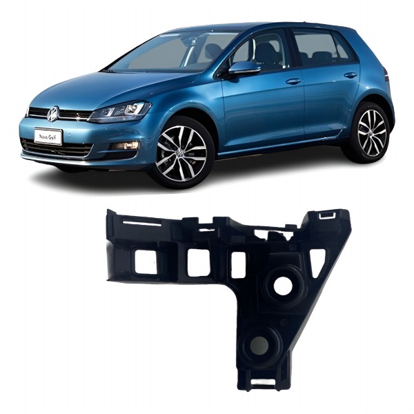 Guia Parachoque ( Tras Direito ) - Golf Highline 2014