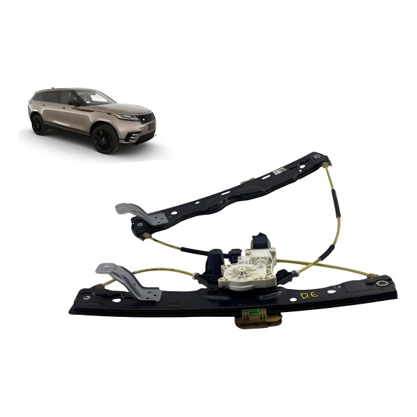 Máquina De Vidro ( Diant Esq ) - Range Rover Velar P380 201 Marrom-escuro