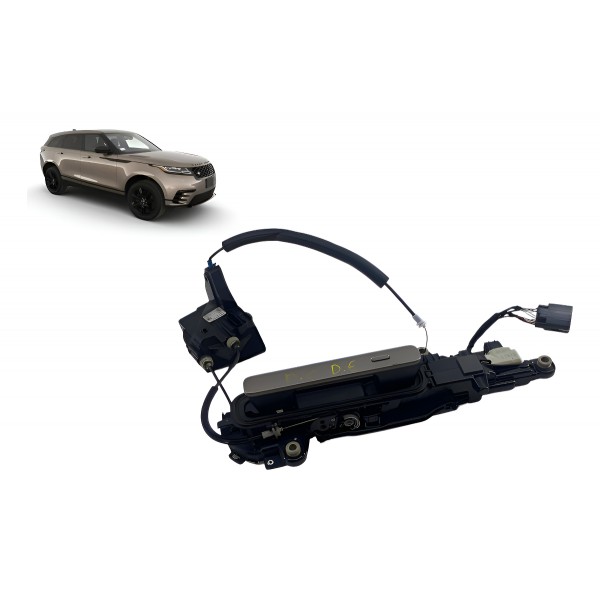 Maçaneta C/ Fechadura ( Diant Esq ) - Range Rover Velar 201 Marrom-escuro