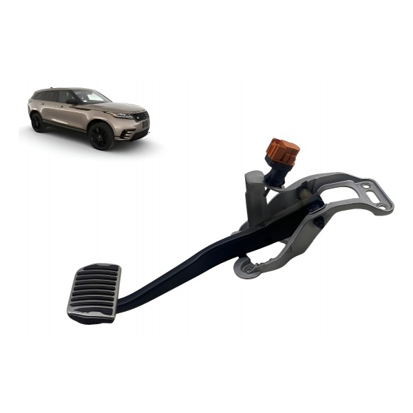 Pedal De Freio - Range Rover Velar P380 V6 2018 Marrom-escu Marrom-escuro