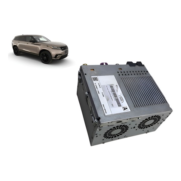 Modulo De Som - Range Rover Velar R-dynamic 2018 Marrom-escu Marrom-escuro