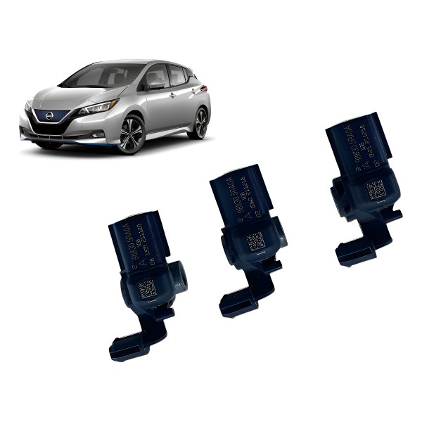 Sensor De Impacto - Nissan Leaf 2022 Prateado Prateado