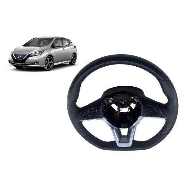 Volante Multifuncional - Nissan Leaf 2022 Prateado Prateado