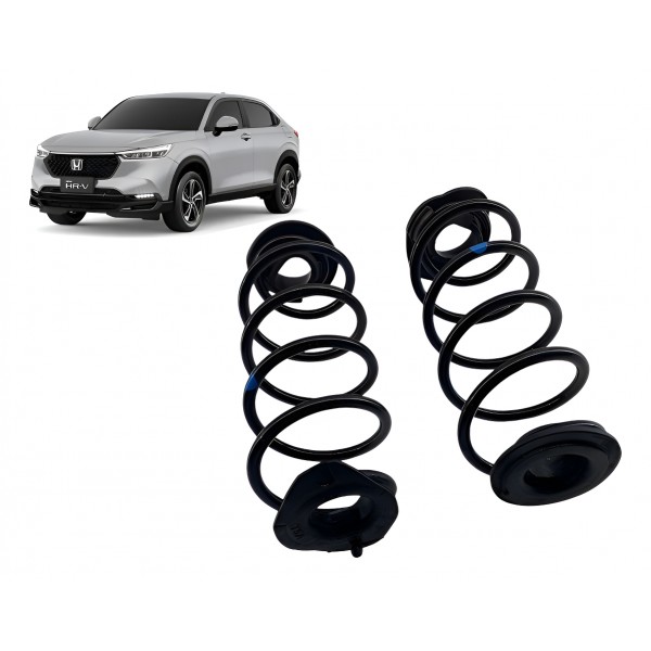 Par De Molas ( Traseiras ) - Honda Hrv Exl 2023 1.5