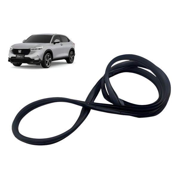 Borracha De Porta ( Diant Dir ) - Honda Hrv Exl 2023 1.5 Pra Prateado