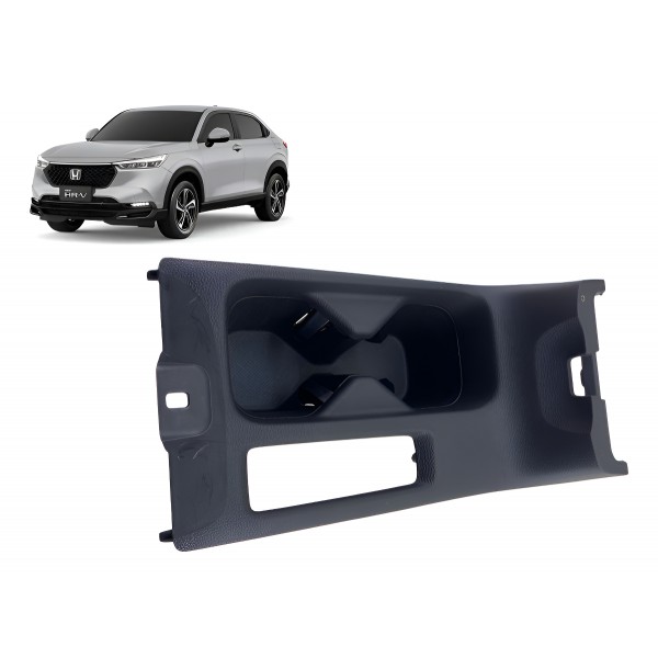Porta Copos Central - Honda Hrv Exl 2023 1.5 Prateado Prateado