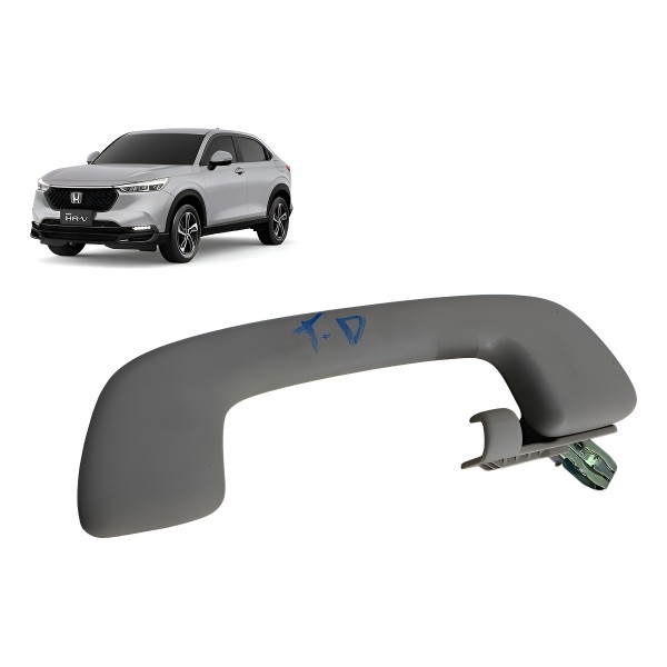 Alça De Teto ( Tras Direito ) - Honda Hrv Exl 2023 1.5 Prat Prateado