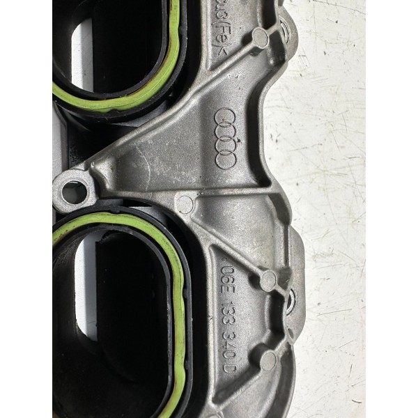 Coletor Com Suporte E Sensor Audi Q7 2013 4128 06e133340d