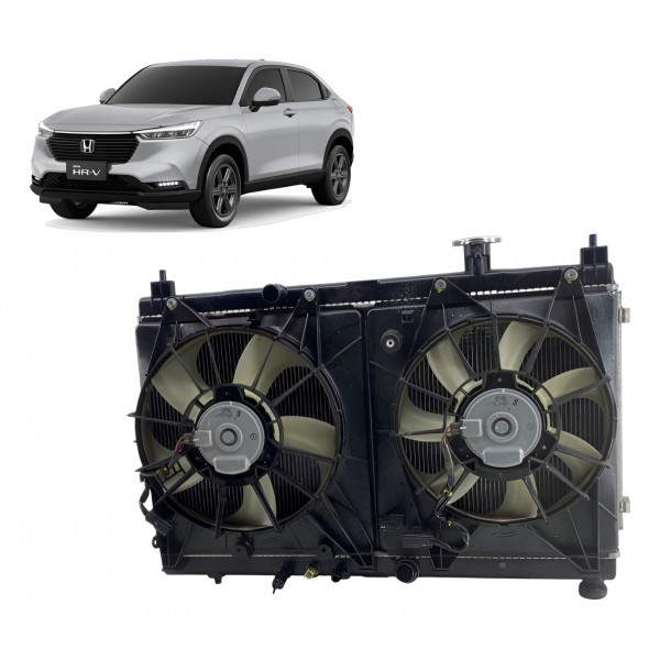 Kit Radiador Completo - Honda Hrv Exl 2023 1.5 Prateado Prateado