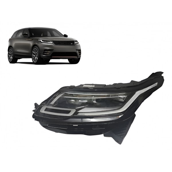 Farol Dianteiro ( Esquerdo ) - Range Rover Velar 2018 Esquer Esquerdo/motorista