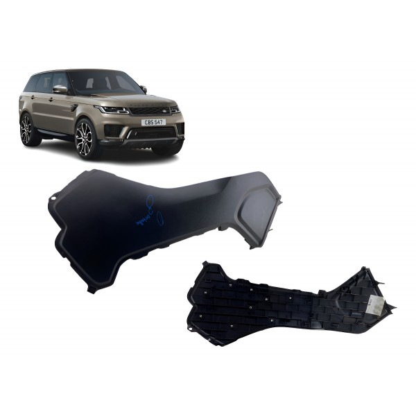 Moldura Console Central (esq)-range Rover Sport 2014 Detalhe