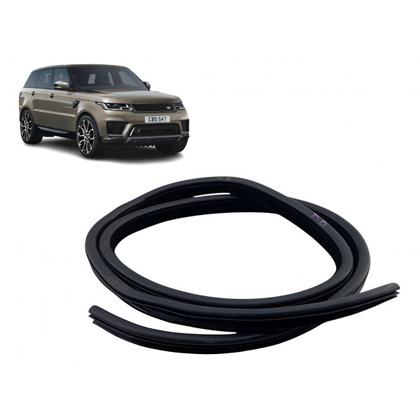 Borracha De Porta ( Tras Dir ) - Range Rover Sport 2014 Marr Marrom-escuro