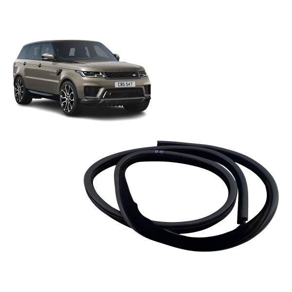 Borracha De Porta ( Diant Dir ) - Range Rover Sport 2014 Mar Marrom-escuro