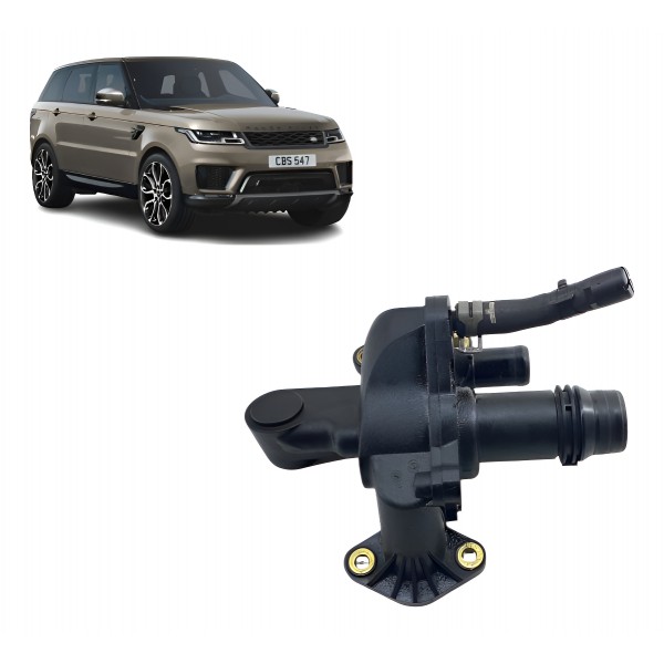 Carcaça Válvula Termostática - Range Rover Sport 2014 3.0