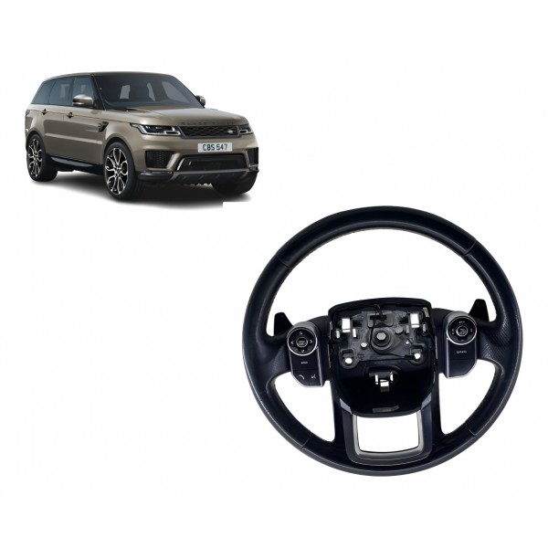 Volante Multifuncional - Range Rover Sport 2014 3.0 Diesel M Marrom-escuro