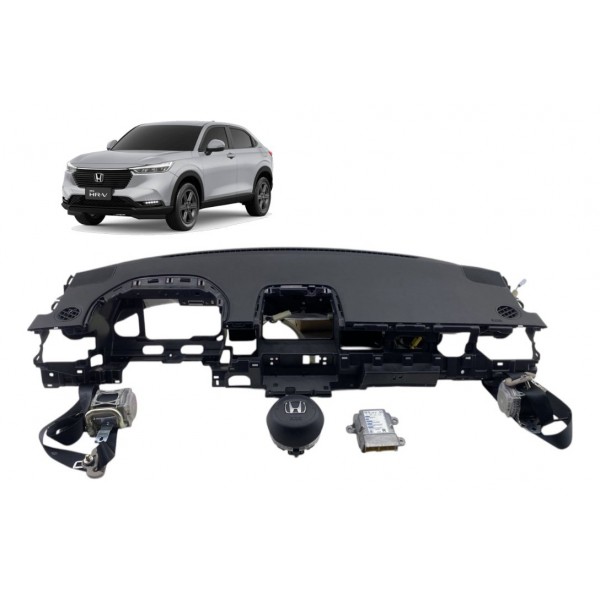 Kit Airbag Completo - Honda Hrv Exl 2023 1.5 Preto Preto