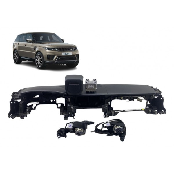 Kit Airbag Completo - Range Rover Sport 2014 3.0 Diesel Pret Preto