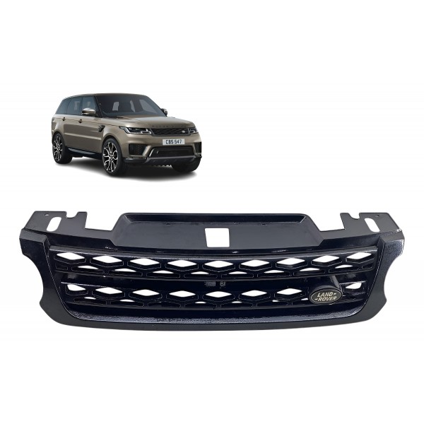 Grade Parachoque Dianteiro - Range Rover Sport 2014 3.0 Dies Marrom-escuro