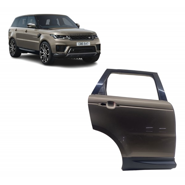 Porta ( Traseira Direita ) - Range Rover Sport 2014 3.0 Tras Traseira Direita Marrom-escuro