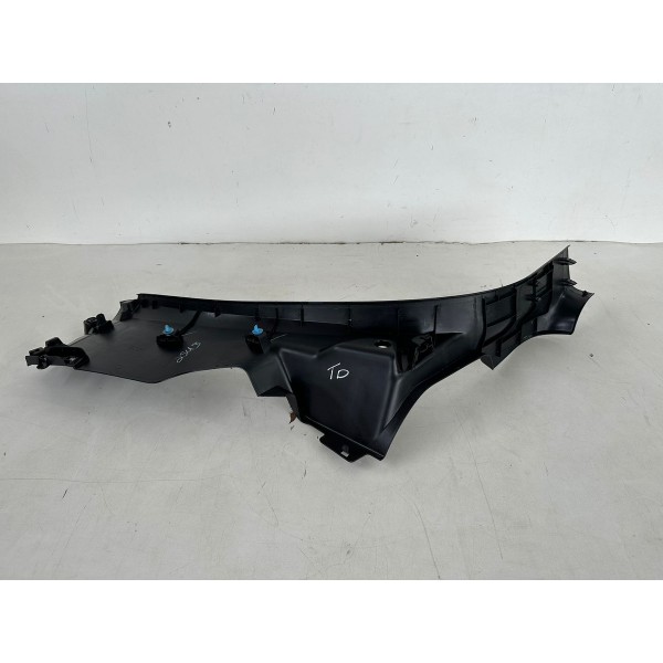 Soleira Porta Traseira Direita Peugeot 208 2017 98011550zd Preto