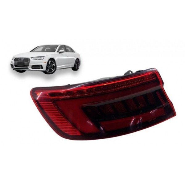 Lanterna ( Traseira Direita ) - Audi A4 Ambie 2.0 2017 Direito/passageiro Vermelho