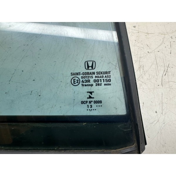 Vidro Fixo Traseiro Direito Civic 2014 3887