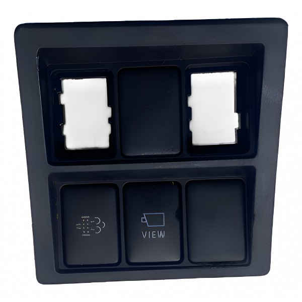 Moldura Botão Parking - Toyota Hilux Srx 2022 Diesel