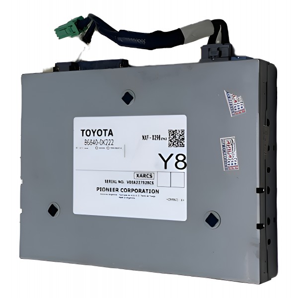 Módulo Central De Rádio - Toyota Hilux Srx 2022 Diesel Pra Prateado