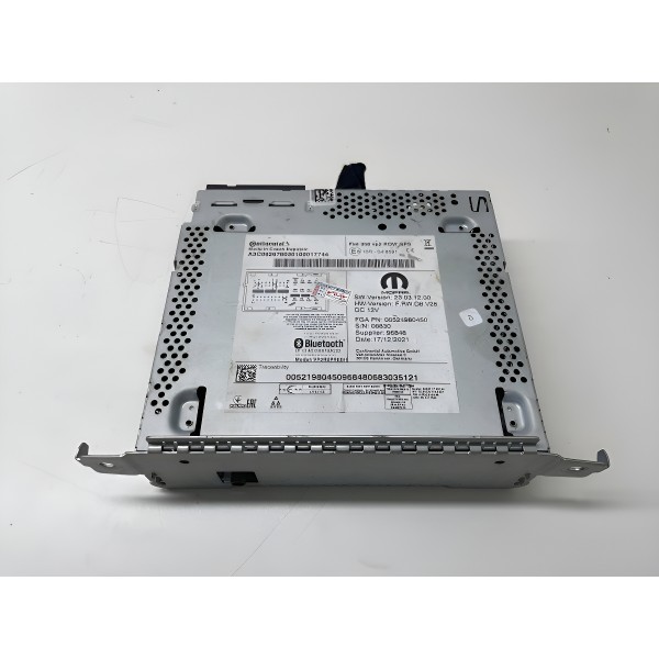 Módulo Rádio Central Multimídia Fiat Cronos 2022 Prateado Prateado