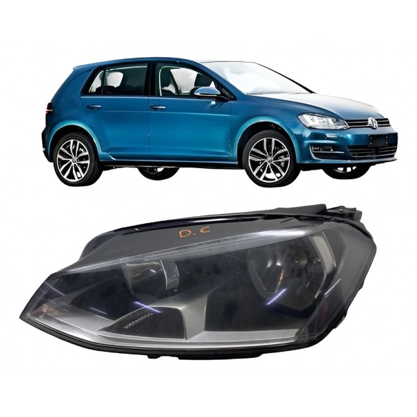 Farol (dianteiro Esq)com Detalhe -golf Highline 1.4 2014 B1