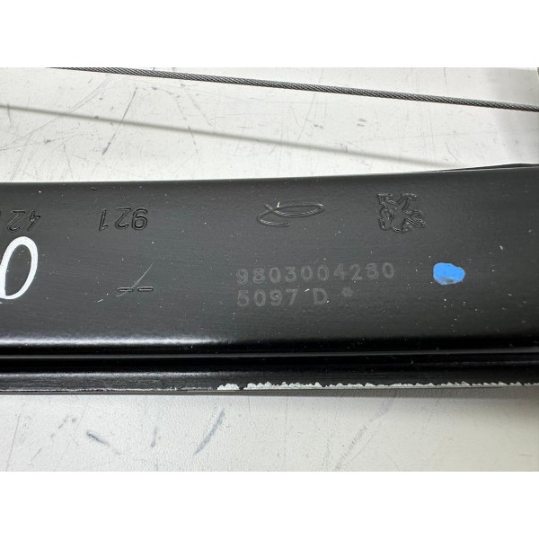 Máquina Vidro Dian/direito Peugeot 208 2017 9803004280 5267