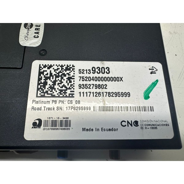 Modulo On Star Cruze Lt 2017 3749 52139303