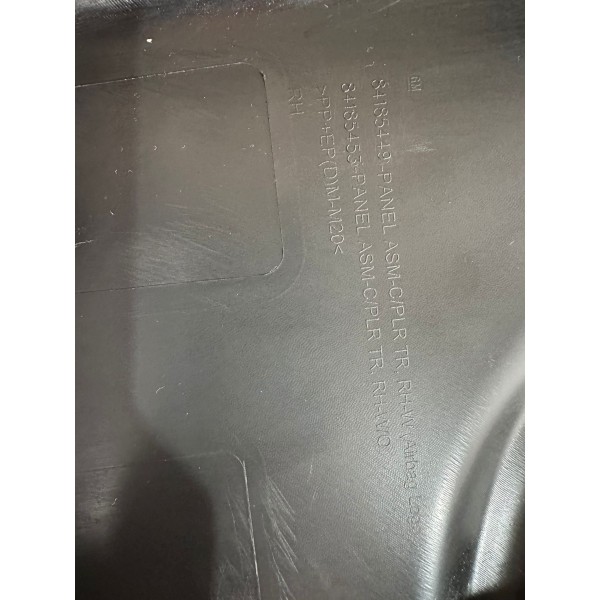 Acabamento Coluna Central Direita Cruze Lt 2017 84185449