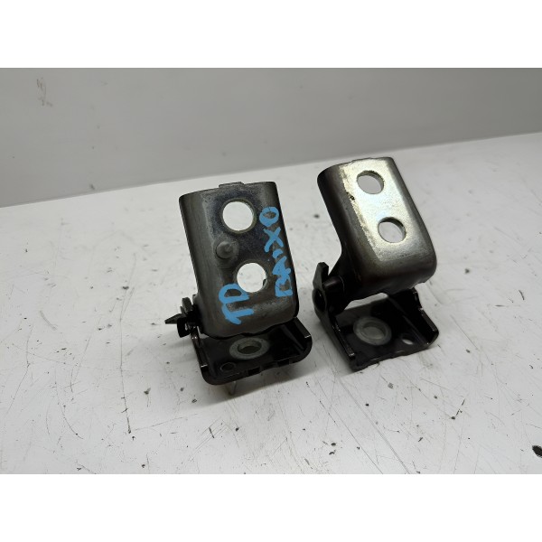 Par Dobradiças Inferior Tras/direita Peugeot 208 2014 4557