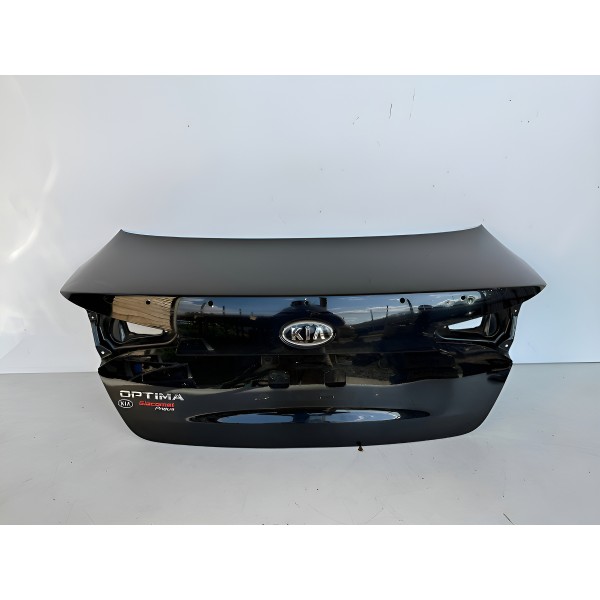 Tampa Traseira Kia Optima 2013 Preto Preto