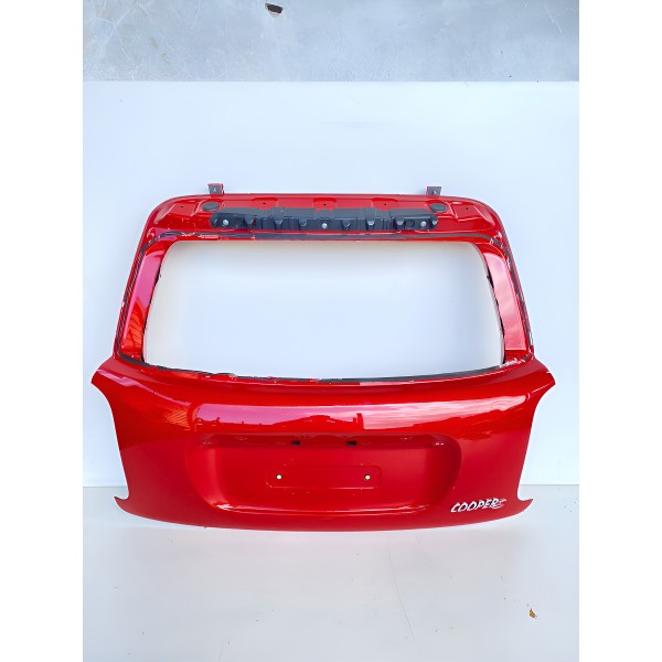 Tampa Traseira Mini Cooper S 2015 A 2017 Vermelho Vermelho