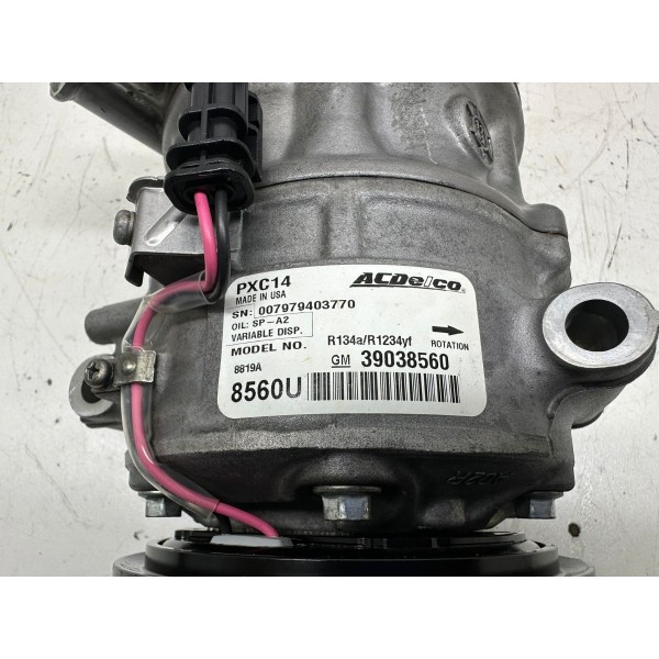 Compressor Do Ar Condicionado Cruze Lt 2017 3573 39038560