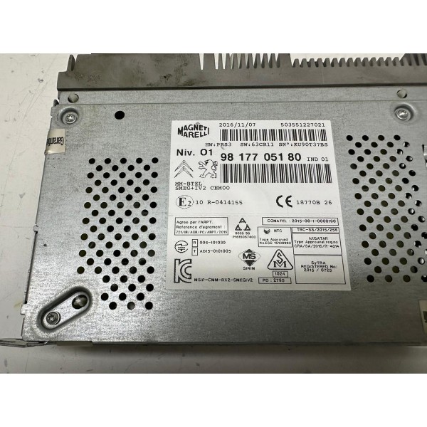 Módulo Peugeot 208 2017 9817705180 5241