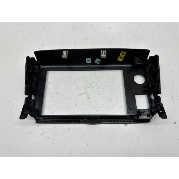 Moldura Painel Multimídia Peugeot 208 2017 9817425277 5239 Preto
