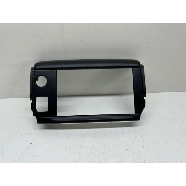 Moldura Painel Multimídia Peugeot 208 2017 9817425277 5239 Preto